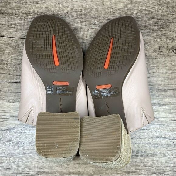 Rockport Women’s Total Motion “Amara” Slides Beige~Size 8.5 - Picture 8 of 9